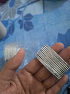 Silver Trendy Bangles (2 Dozen)