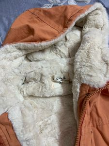 Peach Jacket For Winters