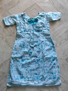 Blue &amp; White Dress