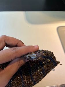 Cute Glitter Bead  Purse
