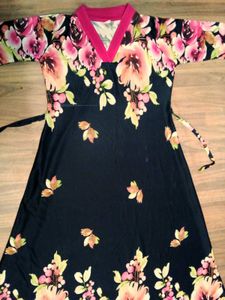 Flower Print Nighty