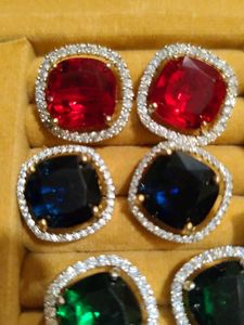 Combo - 3 Pair Zirconia Studs