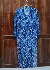 Stretchable Blue Kurti