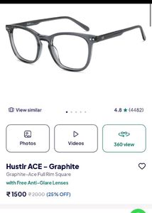🔥Lenskart Hustlr ACE + Premium Anti Glare Glasses