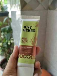 Just Herbs SPF 60 Gel Sunscreen