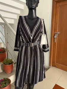 Stripped Dress