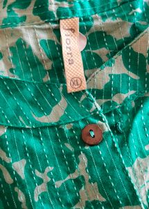Floral Print Kurta