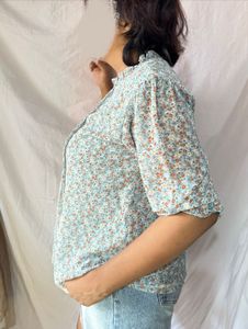 Floral Print Blouse