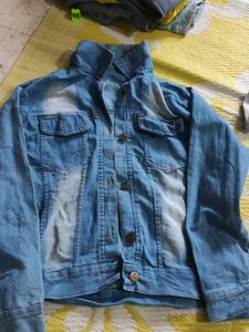 Denim Full Sleeve Jacket