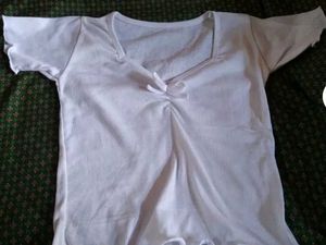 White Bow Top 🎀