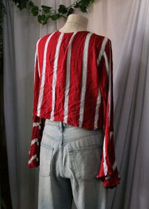 Striped Long Sleeve Top