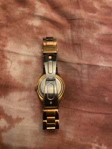 Guess Elegant Gold-Tone Watch