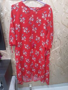 Printed A Line Kurta