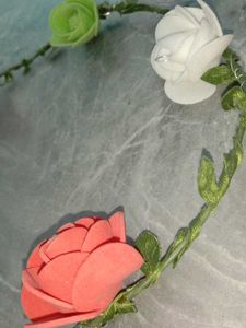 Colorful Floral Crown Headband