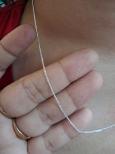 Silver Chain Necklace 92.5 Hallmark
