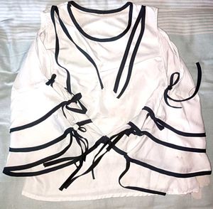 Stylish White Cold Shoulder Top