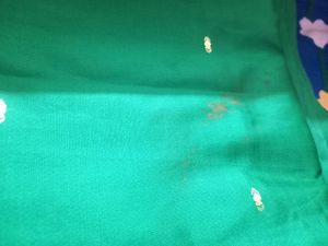 OFFER ✨️Dark Green Saree