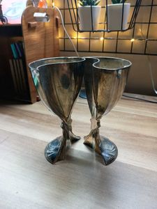 Vintage Wedding Wine Goblet