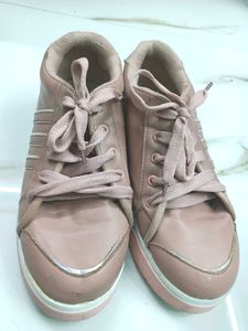Casual Pink Sneakers