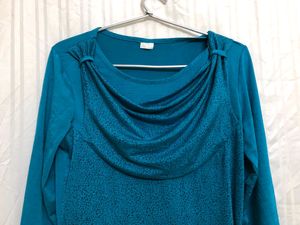 Blue Stylish Top For Women