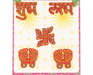Pooja Sticker
