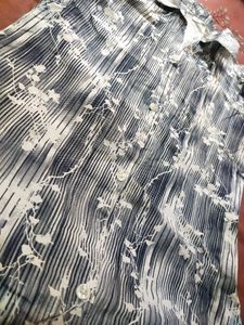 White Blue Summer Shirt