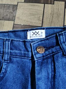 Denim &amp; Black Shorts Combo
