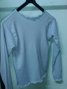 Long Sleeve Ribbed Top