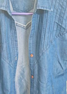 Dark Blue Shirt | Women Tops