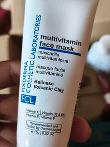 FCL Multivitamin Face Mask