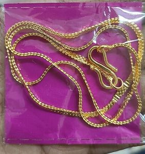 Neck Chain Golden Polish 💛