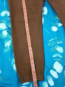 Brown Casual Joggers