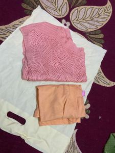 Crochet Top With Inner Wear