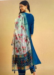 Elegant Blue Salwar Kameez