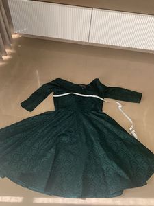 Elegant Fixed Price Green Dress