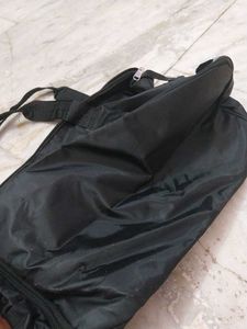 Black Foldable Tote Bag