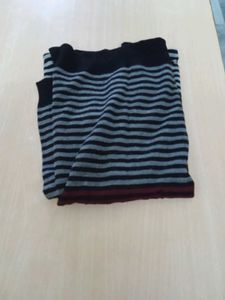 Striped V-Neck Sweater