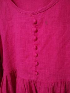 Pink Short Kurti