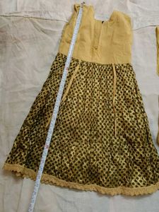 Sequin Churidar Set