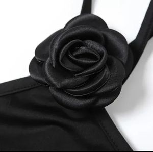 One Shoulder Black Bodycon Dress