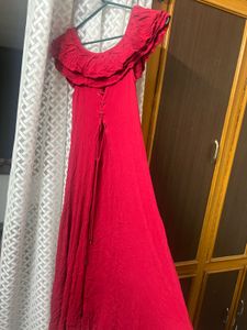 Red Midi Dress