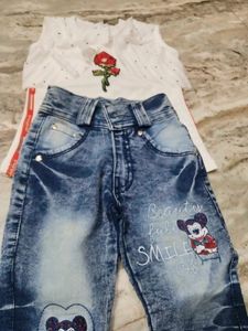 kids jeans top cutie offers