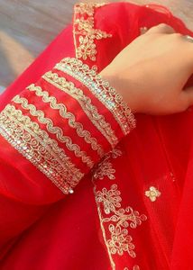 Red Beautiful Anarkali Dresss