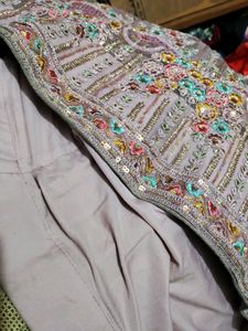 Mauve Color Lehenga Set ( Freebie)