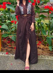 Beautiful Maxi Trench Coat Dress