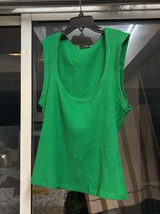 Zara Green Tank Top (M)