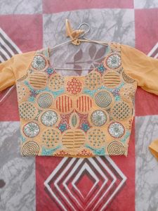 Embroidered Indian Blouse