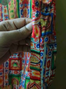 Patterned Sleeveless Maxi Dress