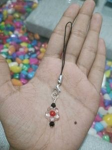 Cute Flower Phone Charm