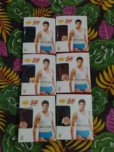 S.V. Gold Briefs - Pack of 6